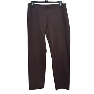 Eileen Fisher Dark Brown Pull On Dress Pants, size Small
